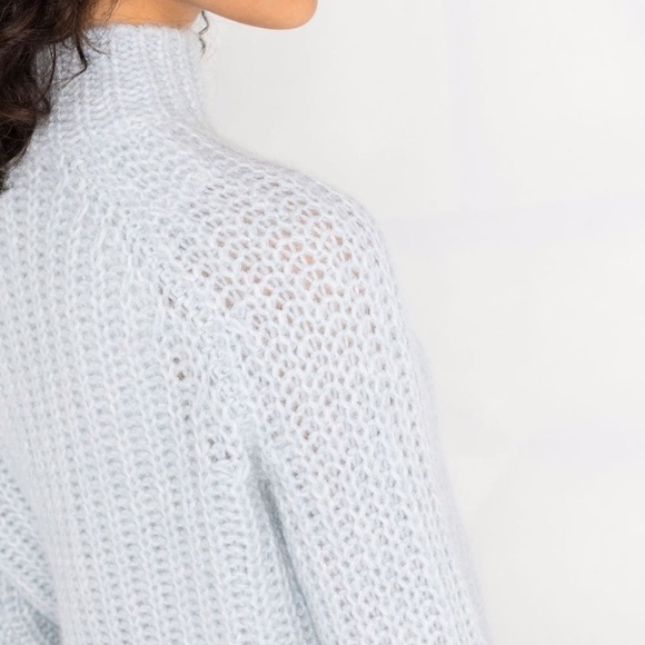 Vince high neck knitted jumper sz m - Picture 10 of 10